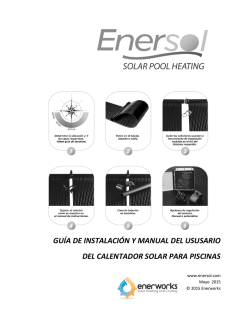GU&Iacute;A DE INSTALACI&Oacute;N Y MANUAL DEL USUSARIO