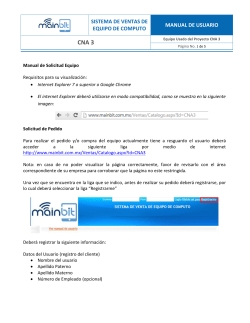 M&eacute;xico D - Mainbit SA de CV