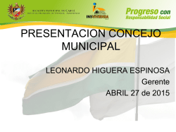 Descargar el archivo - concejo municipal de cajica