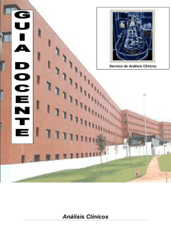 GUIA ANALISIS CLINICOS 2015
