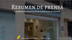 Confederación Empresarial de la Provincia de Alicante