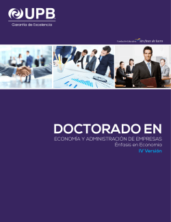 Brochure Doctorado DREA-economia