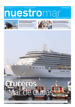 edición papel - Nuestro Mar >> El Mercurio de Valparaíso