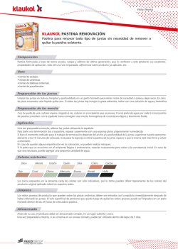 Pastina Renovaci&oacute;n