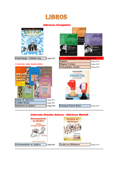 Ediciones Ventajedrez Colecci&oacute;n Grandes Autores