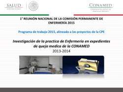 Comisión Nacional de Arbitraje Médico (CONAMED)