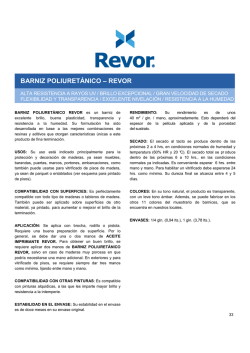 Ficha Barniz Poliuretanico