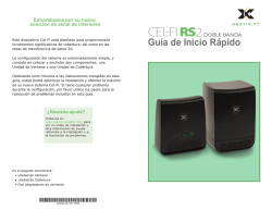 Gu&iacute;a de Instalaci&oacute;n - Signal Booster For Home