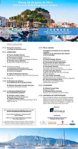 news ref cod penal - Fundaci&oacute;n Lex Forum