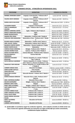horario oficial - atenci&oacute;n de apoderados 2015.