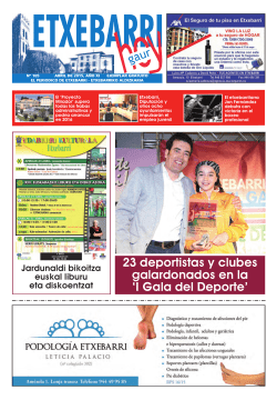 Número 105 - abril 2015 - Ayuntamiento de Etxebarri