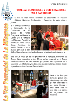 Nº 53 MARZO 2010 - Basilica Parroquia Virgen Milagrosa
