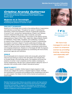 Cristina Aranda Gutierrez - Meridian International Center