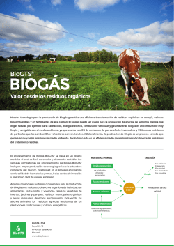 Descargue Nuestro Catálogo de BioGás aquí.