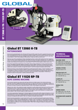 Global BT 13060 H-TB Global BT 11020 RP-TB