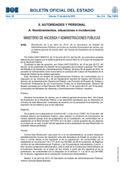 Disposici&oacute;n 4162 del BOE n&uacute;m. 92 de 2015 - Catastro