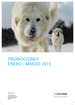 PROMOCIONES ENERO / MARZO 2015