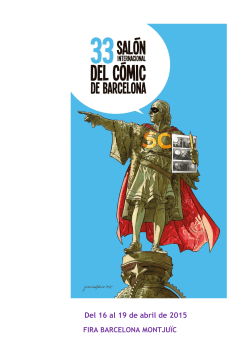 DOWNLOAD Dossier Prensa 33 Sal&oacute;n del C&oacute;mic