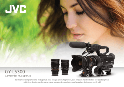 GY-LS300 brochure_Marta.indd - Mas que Video Profesional. Venta