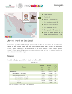 Guanajuato - Mapa de Inversión en México