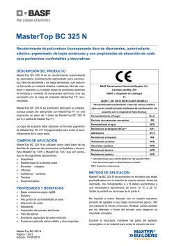 MasterTop BC 325 N