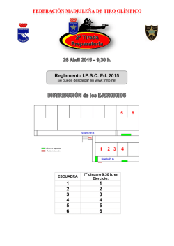 Ejercicios 2 Tirada IPSC- 2015