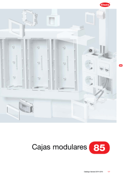Cajas modulares 85