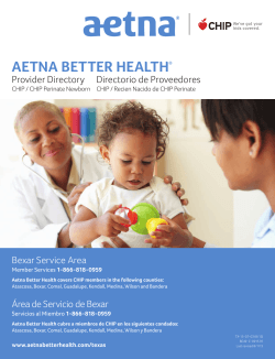 Aetna CHIP Bexar Provider Directory
