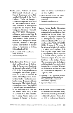 Doctora en Letras - BIBLIOTECA de UNIVERSIDAD NACIONAL DE