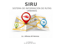 Alfonso Alí Herrera - SIRU