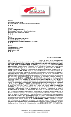 poder especial de representacion ante emcali