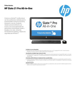 HP Slate 21 Pro All-in-One