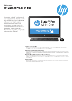 HP Slate 21 Pro All-in-One