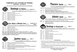 parroquia san antonio de pereira rionegro