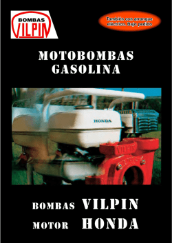 motobombas honda