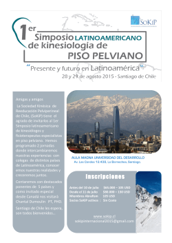 Inscripciones - Colegio de Kinesiologos de Chile