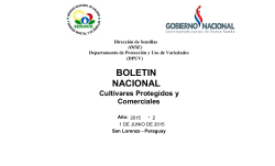 BOLETIN NACIONAL