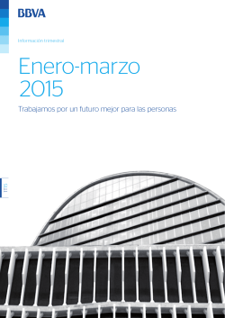 Informe trimestral 1T15