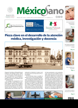 México_sano_núm_20_2015 - Secretaría de Salud :: México