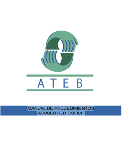 Manual de acuses red COFIDI