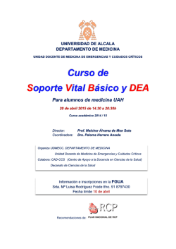 Para alumnos de medicina UAH