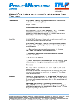 SELLASOL C6- Producto para la prevenci&oacute;n y eliminaci&oacute;n de