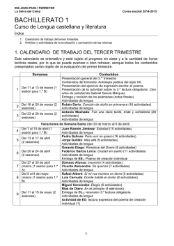 Informaci&oacute;n b&aacute;sica del tercer trimestre