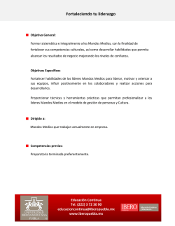 Descripción general