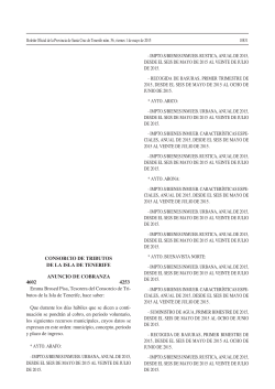 anuncio cobranza mayo 2015 - Ayuntamiento de Los Realejos