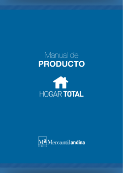 Manual de Producto FINAL - Mercantil andina Seguros