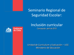Hernán Verdugo, de la Unidad de Currículum y Evaluación