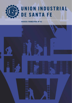 REVISTA TRIMESTRAL Nº 03 - Unión Industrial Santa Fe