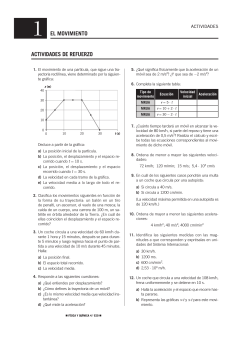 Actividades recuperación 1ª y 2ª evaluación 4º eso