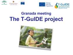 The T-GuIDE project